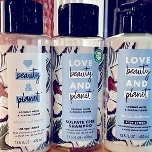 LOVE BEAUTY AND PLANET GIFT SET